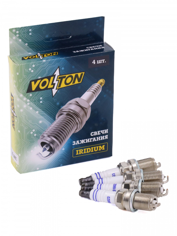 Свеча зажигания VOLTON IRIDIUM MITSUBISHI ASX/Lancer 9/10 1.8/2.0L mot.4B10/4G63