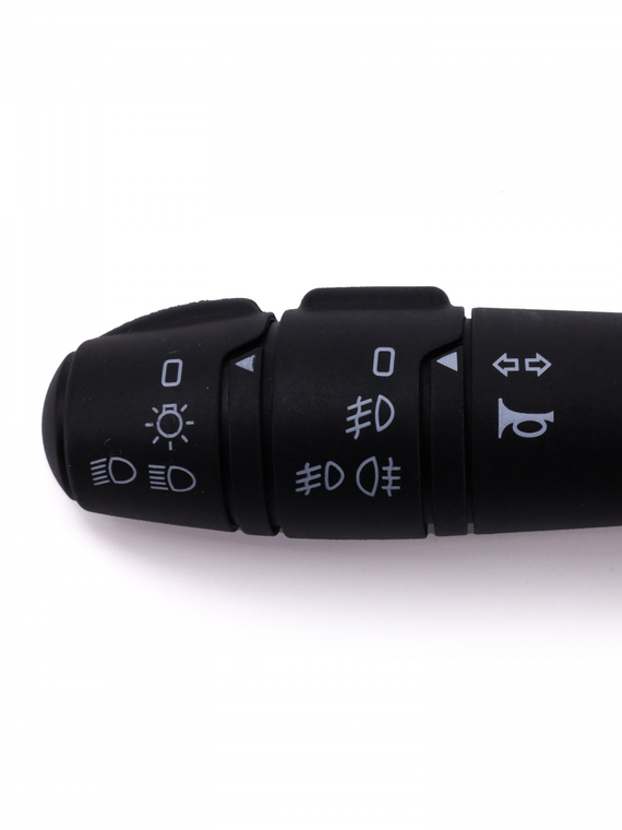Переключатель поворотов и света Largus,Renault Logan,Sandero,Nissan Almera (с выключат. ПТФ) VOLTON
